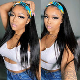 Meetu Straight Hair Headband Wig Affordable Natural Hair Half Wigs - MeetuHair